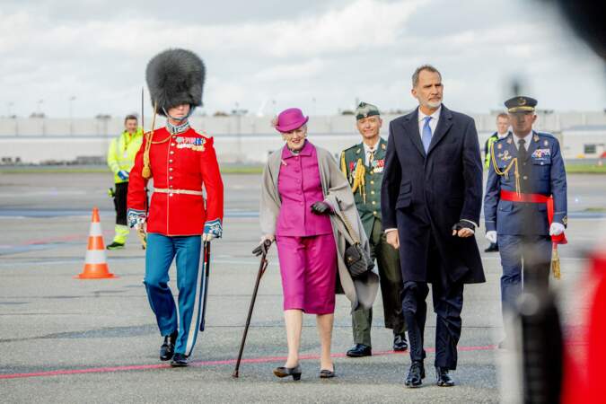 La royauté du Danemark emmène le roi et la reine d'Espagne vers leur prochaine destination 