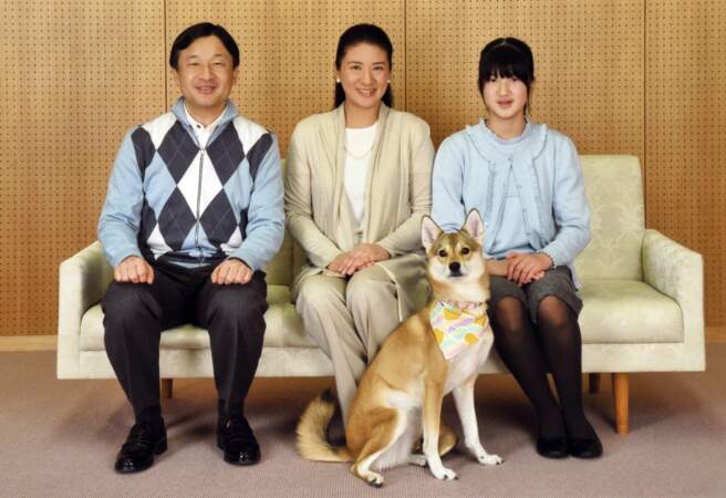 Le prince Naruhito du Japon, la princesse Masako, et leur fille Aiko