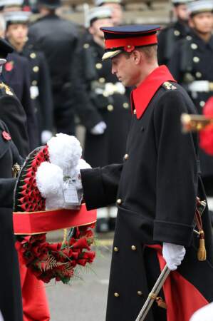Le prince William à la cérémonie du Remembrance Sunday