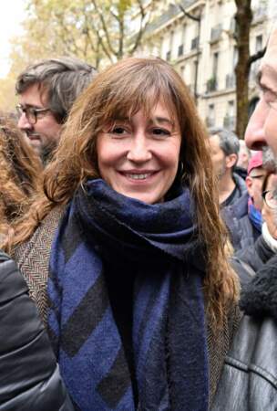 Marche pour la République et contre l'antisémitisme à Paris : Eleonore Bernheim.
