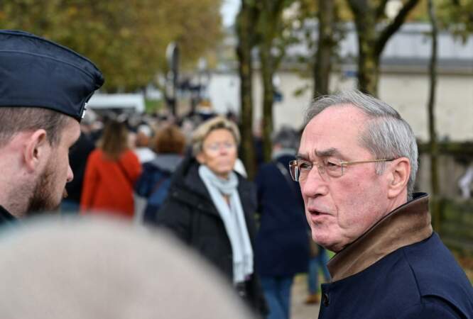 Marche pour la République et contre l'antisémitisme à Paris Claude Gueant.