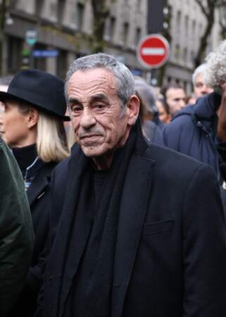 Marche pour la République et contre l'antisémitisme à Paris : Thierry Ardisson.