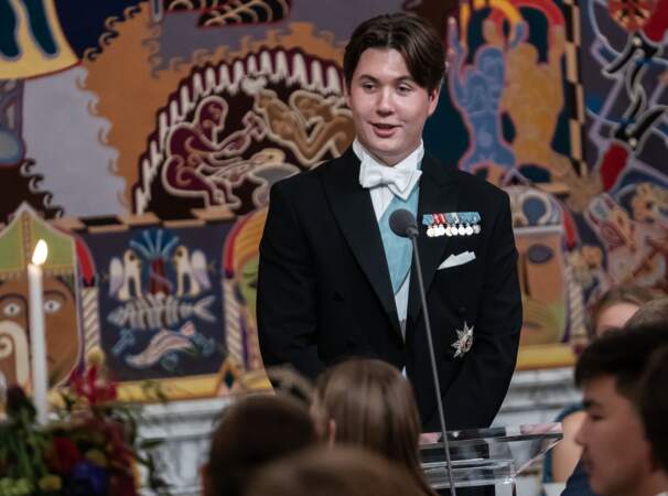Le prince Christian a prononcé son premier discours officiel lors de la fête organisée pour son 18e anniversaire