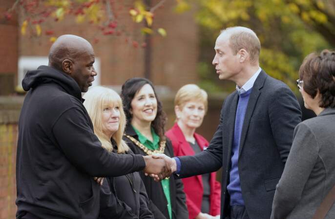 Le 16 novembre 2023, le prince William a rendu une visite officielle au Hideaway Youth Project à Manchester