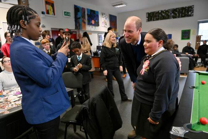 Le prince William a ensuite pris le temps de rencontrer les enfants du centre
