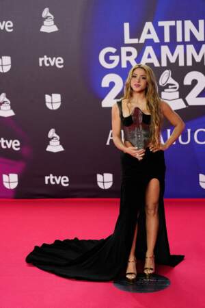 Shakira lors de la 24e édition des Latin GRAMMY Awards.