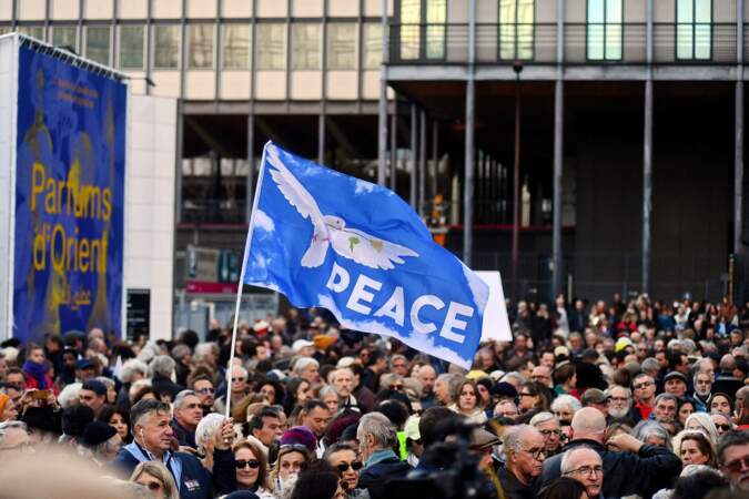 Marche silencieuse pour la paix - Paris