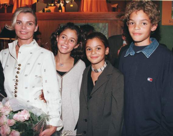 Joakim et Yéléna Noah sont nés de son premier mariage avec la mannequin Cecilia Rodhe 