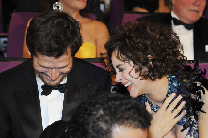 Marion Cotillard et Guillaume Canet lors de la soirée d'ouverture du 10 ème festival international du film de Marrakech en 2010.