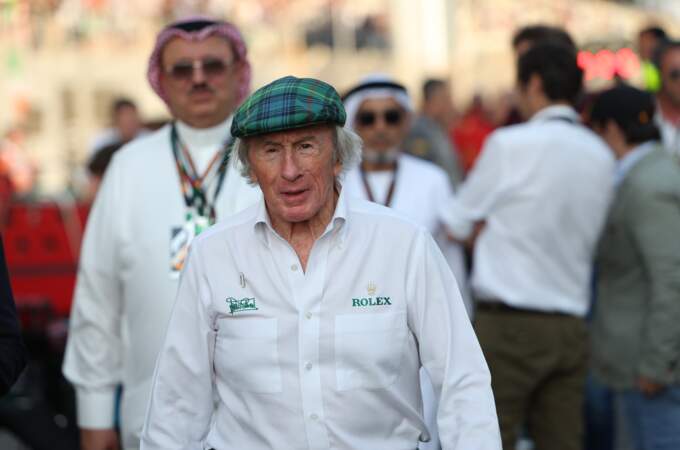 Le Grand Prix d'Abou Dabi : Sir Jackie Stewart.