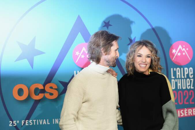 Elodie Fontan et Philippe Lacheau à la cérémonie d'ouverture du 25ème Festival International du Film de Comédie de L'Alpe d'Huez.