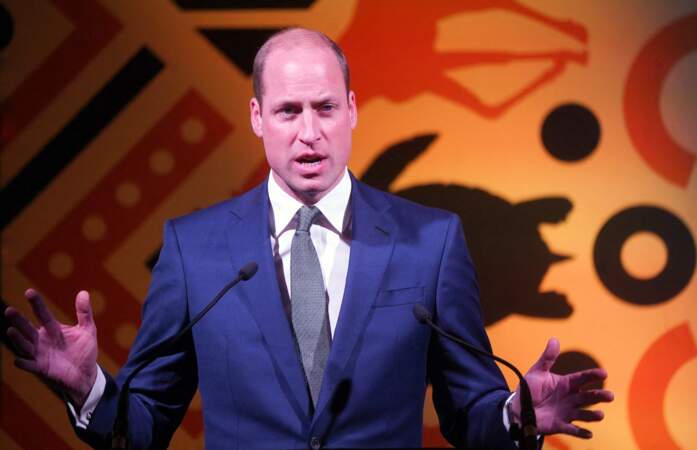 Le Prince William aux Tusk Conservation Awards.