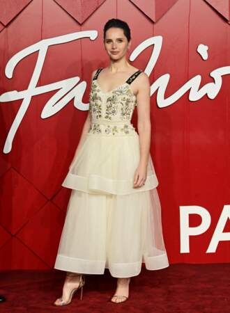 Soirée des "British Fashion Awards 2023" au Royal Albert Hall à Londres : Felicty Jones.