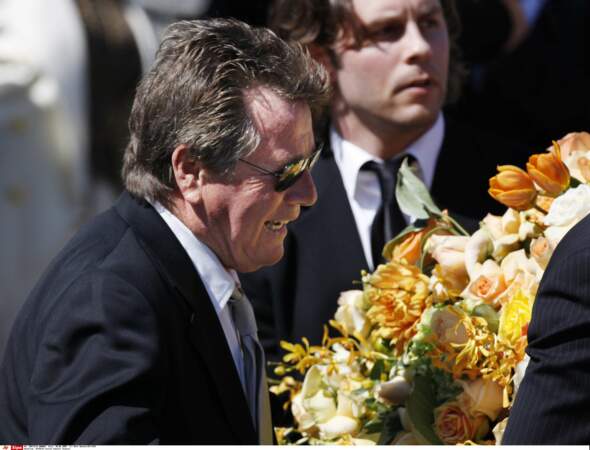 Ryan O'Neal était évidemment apparu dévasté aux obsèques de l'actrice, célébrées le 30 juin 2009.