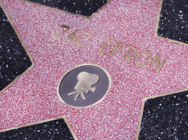 La cérémonie de remise de l'étoile de Zac Efron sur le Hollywood Walk Of Fame.