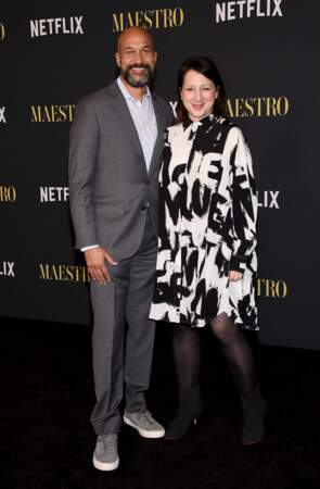 Keegan Michael Key et Elisa Pugliese lors de la projection spéciale du film Maestro au Musée du cinéma à Los Angeles