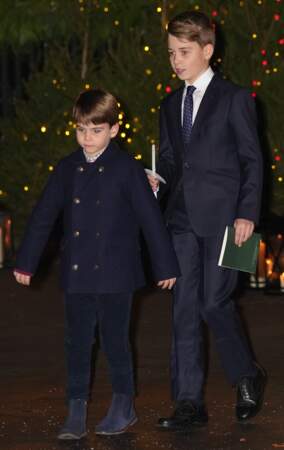 Les deux frères se rendent au traditionnel concert de Noël "Together At Christmas" à l'abbaye de Westminster à Londres