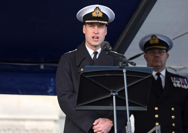 Le prince William de Galles a également profité de ce moment pour remercier chacun des soldats de leurs efforts pour la patrie