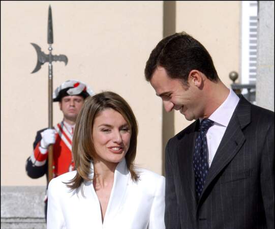 L'héritier de Juan Carlos, lui, venait d'emménager dans une aile du palais de la Zarzuela. 