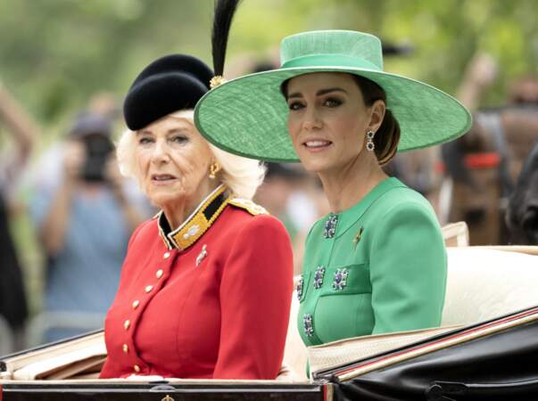 À l'occasion de l'événement Trooping the colour, le 17 juin 2023, la famille royale d'Angleterre a pu se réunir