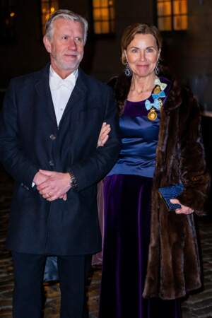 Margareta Thorgren et Magnus Thorgren sont également présents au gala annuel de l'Académie suédoise à Stockholm