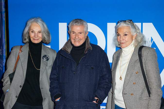 Inauguration de l'exposition Johnny Hallyday à Paris : Claude Lelouch et Martine Lelouch.
