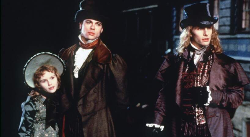 Tom Cruise et Brad Pitt dans le film "Entretien avec un Vampire"