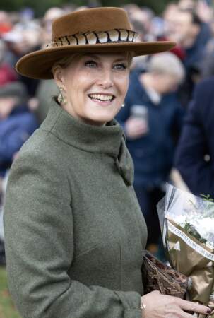 Sophie Rhys-Jones, duchesse d'Edimbourg à Sandringham.
