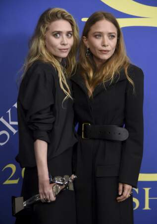 Les soeurs Olsen aux CFDA Fashion Awards de 2018.
