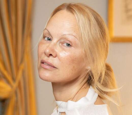 L'actrice et mannequin Pamela Anderson est sublime sans maquillage.