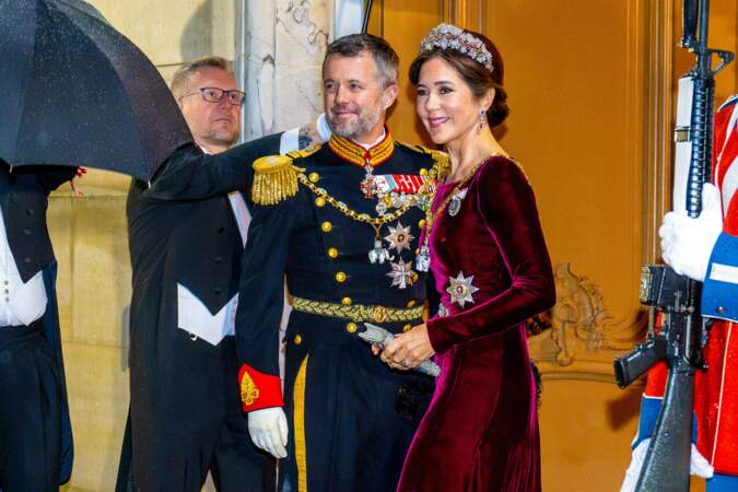 Le prince héritier Frederik et la princesse héritière Mary du Danemark.