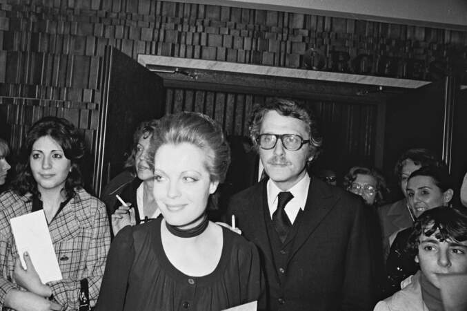 En 1966, Romy Schneider épouse Harry Meyen. Ils ont un enfant ensemble, David Christopher Meyen. En 1971 sur la photo, elle a 28 ans