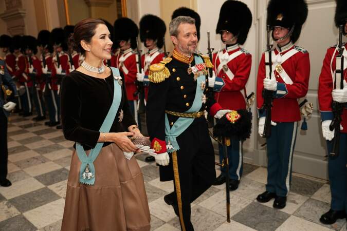 Pour l'occasion, le prince Frederik et la princesse Mary sont présents