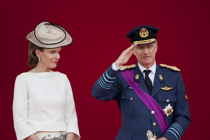 Le roi Philippe et la reine Mathilde de Belgique.