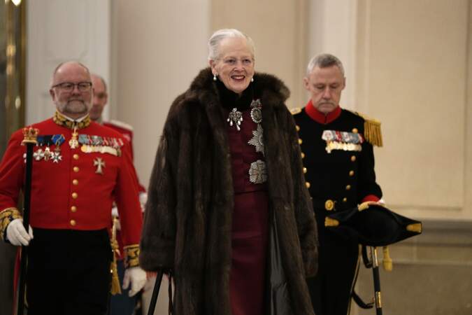C'est donc officiellement la dernière réception de Nouvel an qu'elle tiendra en tant que reine 
