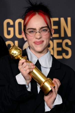 Golden Globes Awards 2024 - Billie Eilish remporte le Golden Globes de la meilleure chanson originale avec What was i made for ?
