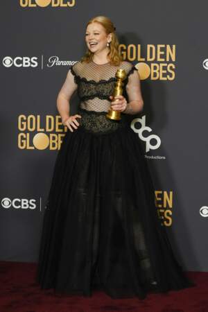 Golden Globes Awards 2024 - Sarah Snook remporte le Golden Globes de la meilleure actrice dans dans une série dramatique pour Succession