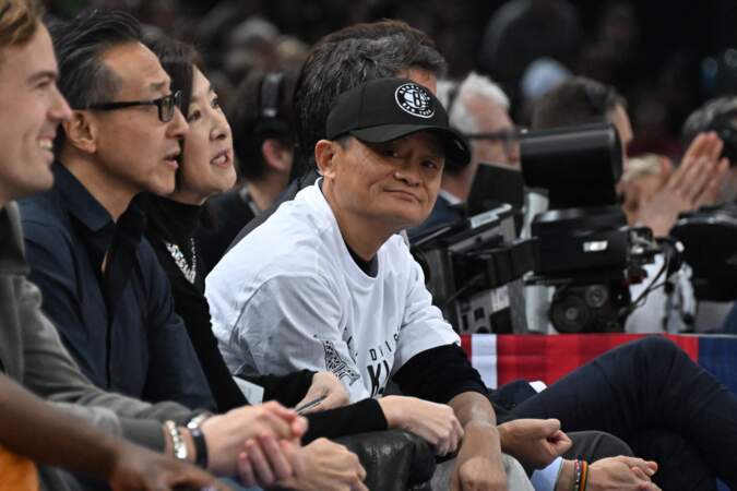 Jack Ma lors du NBA Paris Games 2024