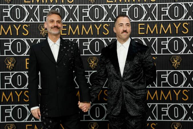 75e cérémonie des Emmy Awards, le 15 janvier 2024 au au Peacock Theater de Los Angeles : Peter Hoar et Richard Makin