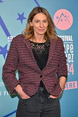 Emmanuelle Belohradsky à l'avant-première du film Heureux Gagnants lors du 27e Festival du film de l'Alpe d'Huez.