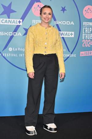 Chloé Jouannet à l'avant-première du film Heureux Gagnants lors du 27e Festival du film de l'Alpe d'Huez.
