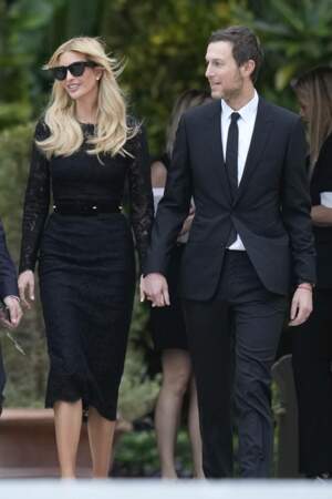 Ivanka Trump, la fille de Donald Trump et son mari Jared Kushner étaient aussi présents. 