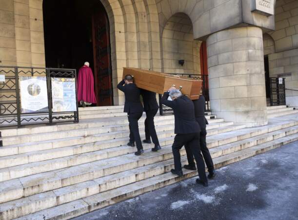 Les obsèques de Laurence Badie ont eu lieu à l'église Saint-Pierre-de-Chaillot, à Paris, ce 19 janvier 2024. 