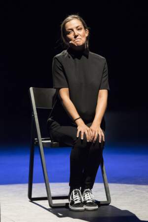 L'humoriste Camille Lellouche sur scène lors du festival Les Plages du Rire à Nice en 2017.