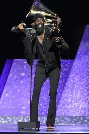 Grammy Awards : Tye Tribbett reçoit le prix du meilleur album gospel.