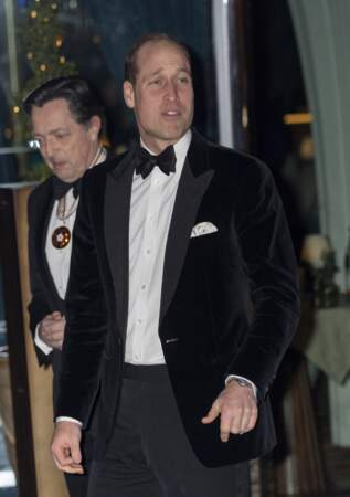 Le prince William au dîner de gala caritatif London’s Air Ambulance au Raffles London à Londres, le 7 février 2024.