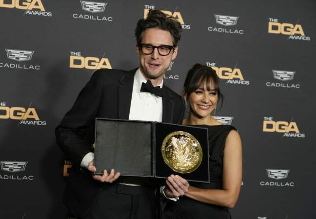 Christopher Storer et Rashida Jones lors des DGA Awards 2024