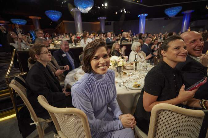 Les célébrités au déjeuner des nommés aux Oscars : America Ferrera.