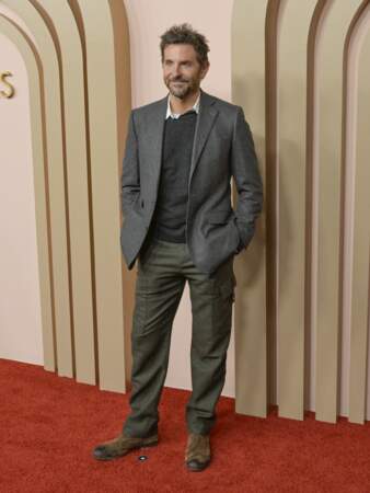 Bradley Cooper lors du 96ᵉ déjeuner des nommés aux Oscars 2024.