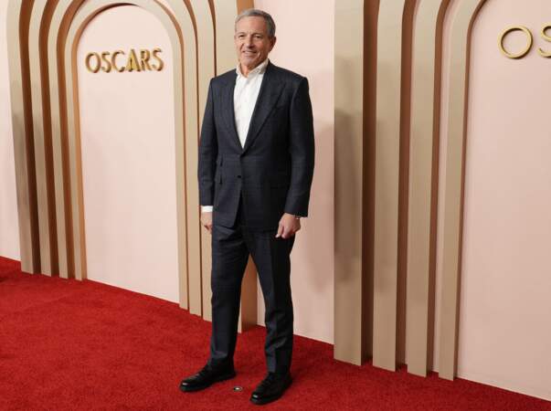 Bob Iger lors du 96ᵉ déjeuner des nommés aux Oscars 2024.